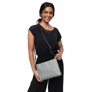 Thankful Sheep Icons Crossbody Handbag Grays