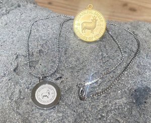 Thankful Sheep "Message of Truth" Insignia Necklace