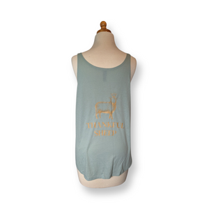 Thankful Sheep Tank Top Sea Foam