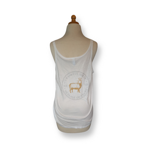 Thankful Sheep Tank Top White