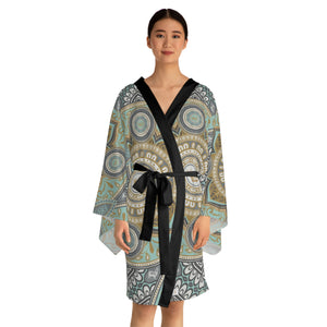 Thankful Sheep Harmony Robe   Green