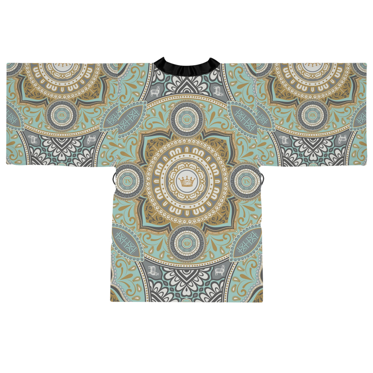 Thankful Sheep Harmony Robe   Green