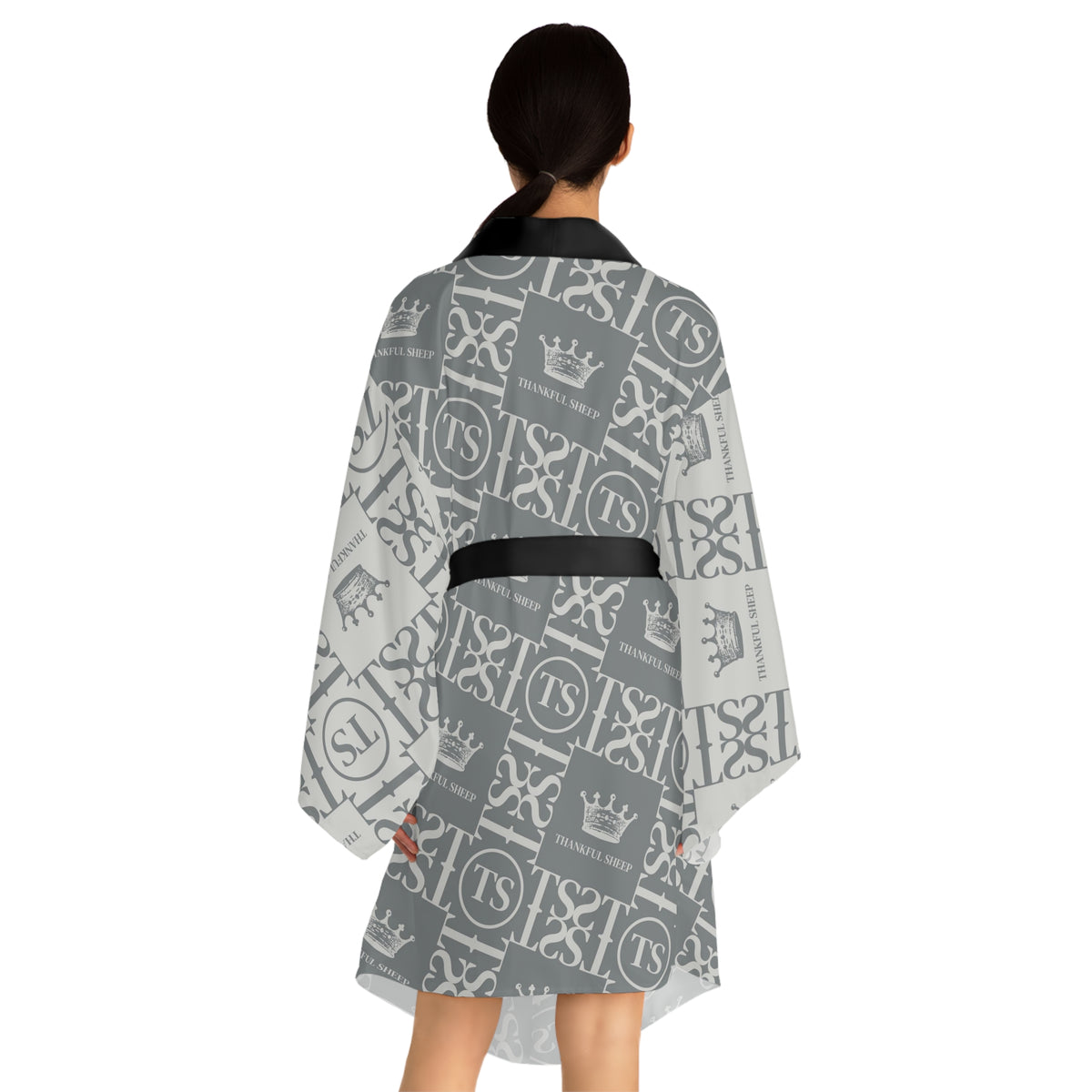 Thankful Sheep Icons Design Reversed Gray/Light Gray