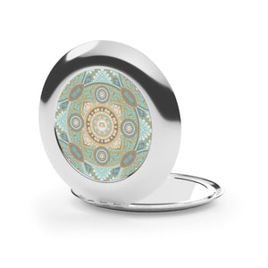 Thankful Sheep Harmony Collection Compact Mirror  Blue