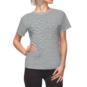 Thankful Sheep All Over Sheep T-Shirt  Gray/Light Gray