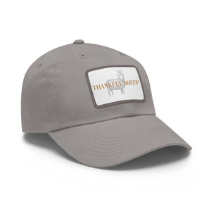 Thankful Sheep Gray Sheep Logo Dad Hat