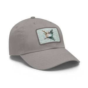 Thankful Sheep Painted Crown Dad Hat On All Over Sheep Light Gray/Blue