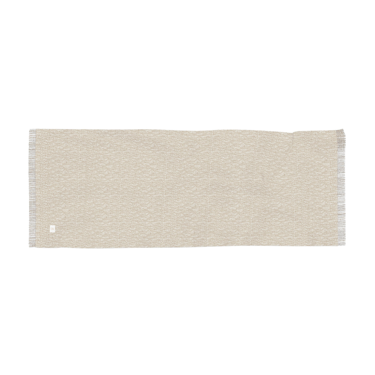 Thankful Sheep All Over Sheep Scarf   Gold/Light Gray