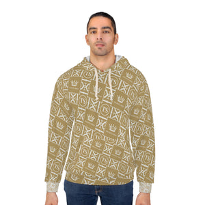 Thankful Sheep Icons Hoodie   Gold/Light Gold