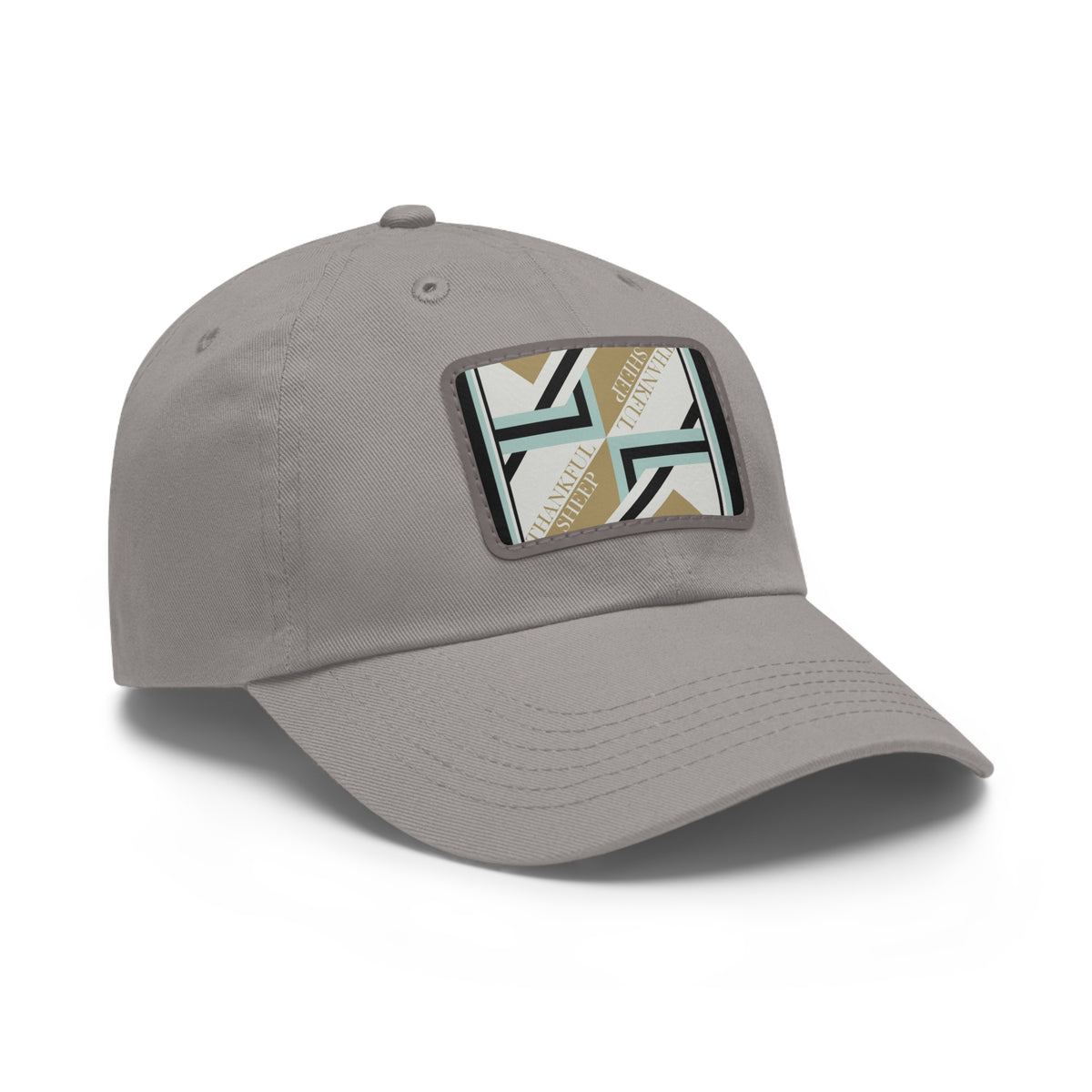 Thankful Sheep Bold Sheep Dad Hat    Light/Gray/Gold/Blue/Black