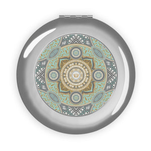 Thankful Sheep Harmony Collection Compact Mirror  Green