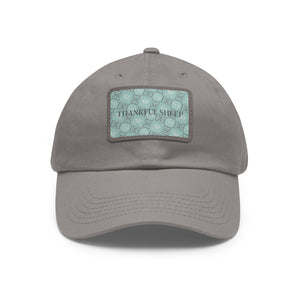 Thankful Sheep Icons Patch Dad Hat Blue/Gray