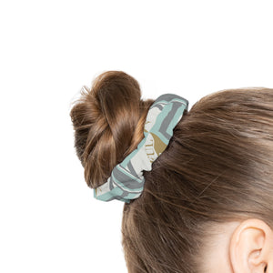 Thankful Sheep Bold Sheep Scrunchie  Gray