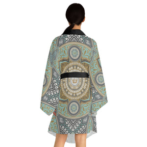 Thankful Sheep Harmony Robe   Green