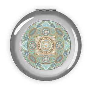 Thankful Sheep Harmony Collection Compact Mirror  Blue