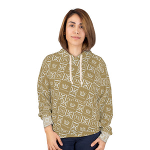 Thankful Sheep Icons Hoodie   Gold/Light Gold