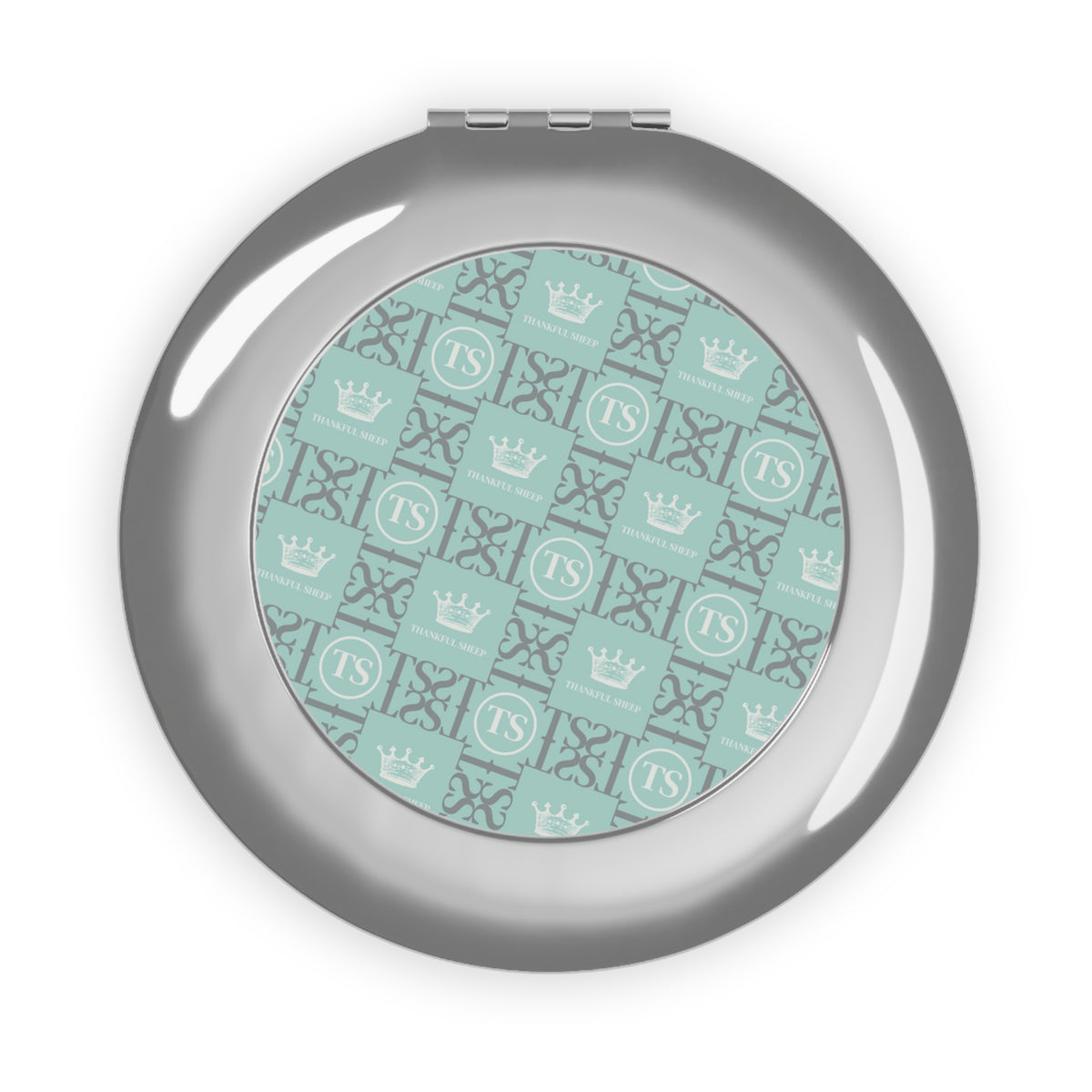 Thankful Sheep Icons Compact Mirror Blue/Gray/Light Gray