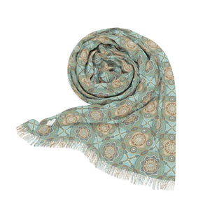 Thankful Sheep Harmony Scarf   Blue