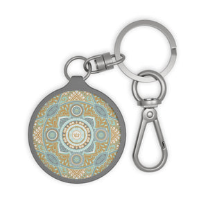 Thankful Sheep Harmony Keychain    Gold