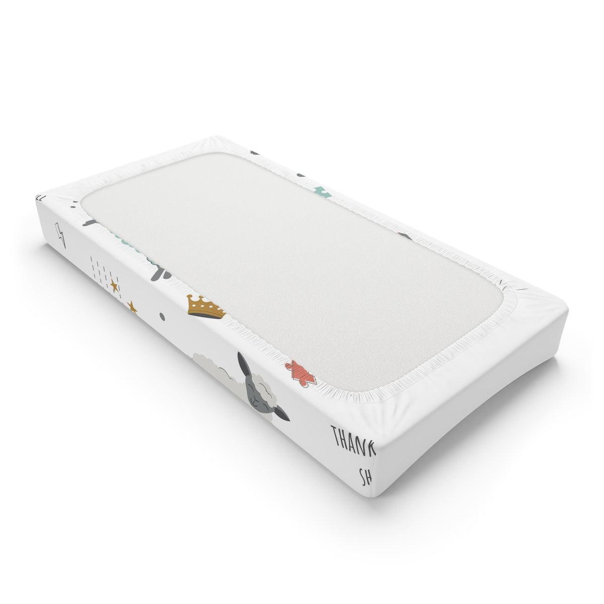 Thankful Sheep  Thanksful Baby Changing Pad Cover