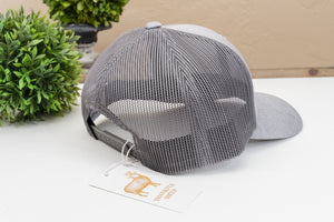 Thankful Sheep Trucker Hat Gray