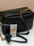 Thankful Sheep Leather Crossbody in Black