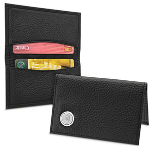 Thankful Sheep "Message of Truth" Medallion Leather Credit Card Wallet