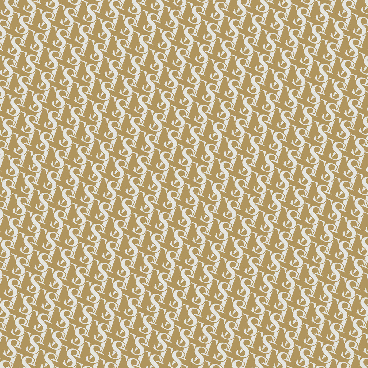 Thankful Sheep Icons Notebook/Journal   Gold/Light Gray