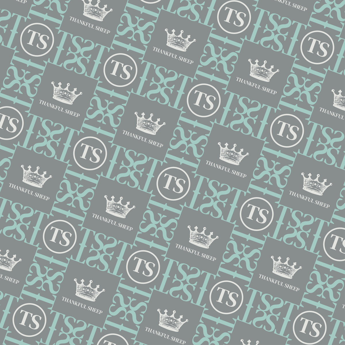 Thankful Sheep Icons Notebook/Journal