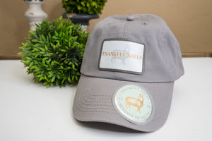 Thankful Sheep Gray Sheep Logo Dad Hat