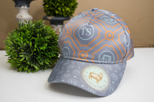 Thankful Sheep Printed Peaked Hat