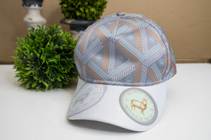 Thankful Sheep Patterned Peaked Hat