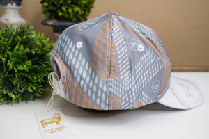 Thankful Sheep Patterned Peaked Hat