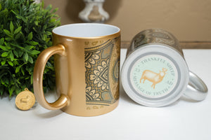 Thankful Sheep Harmony Metallic Mug