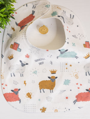 Thankful Sheep Thanksful Baby Bib