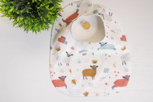 Thankful Sheep Thanksful Baby Bib