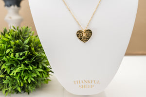 Thankful Sheep Love the World Necklace