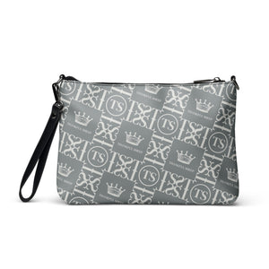 Thankful Sheep Icons Crossbody Handbag Grays