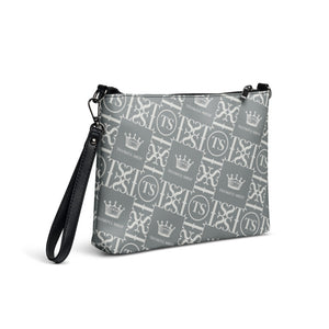 Thankful Sheep Icons Crossbody Handbag Grays