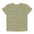 "All Over Sheep" Youth Boys and Girls Short Sleeve T-Shirt Teal/Gold