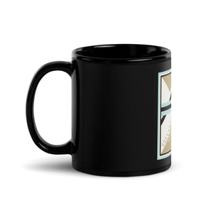 Thankful Sheep Bold Sheep Mug Black