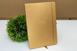 Thankful Sheep Journal Gold