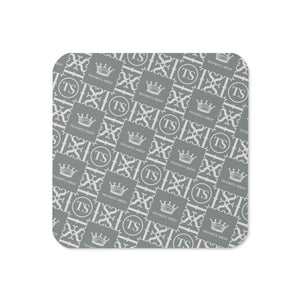 Thankful Sheep Icons Coaster Gray/Lt Gray