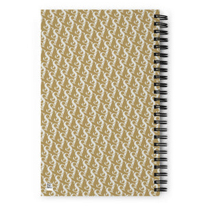 Thankful Sheep Icons Notebook/Journal   Gold/Light Gray