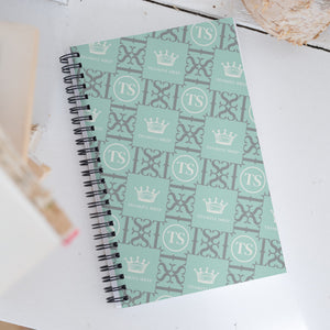 Thankful Sheep Icons Notebook/Journal  Blue/Gray/Light Gray