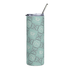 Thankful Sheep Icons 20 oz. Tumbler  Blue/Light Gray/Gray