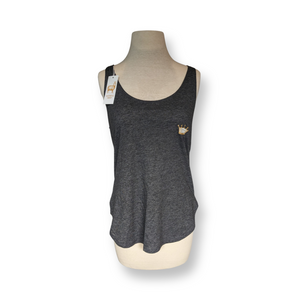 Thankful Sheep Tank Top Gray