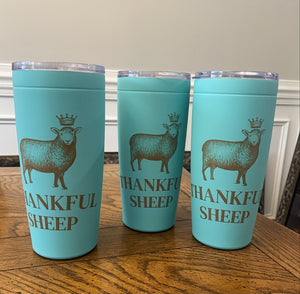 Thankful Sheep Logo Tumbler