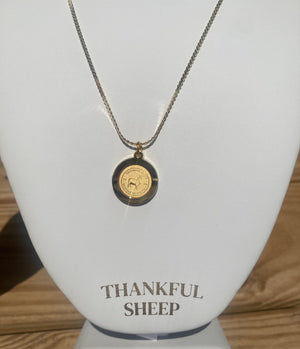 Thankful Sheep "Message of Truth" Insignia Necklace