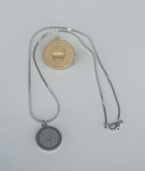 Thankful Sheep "Message of Truth" Insignia Necklace